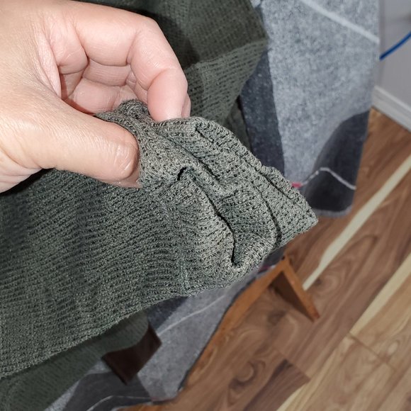 Roots Canada  Tight Knit Pullover Sweater green - Picture 5 of 6